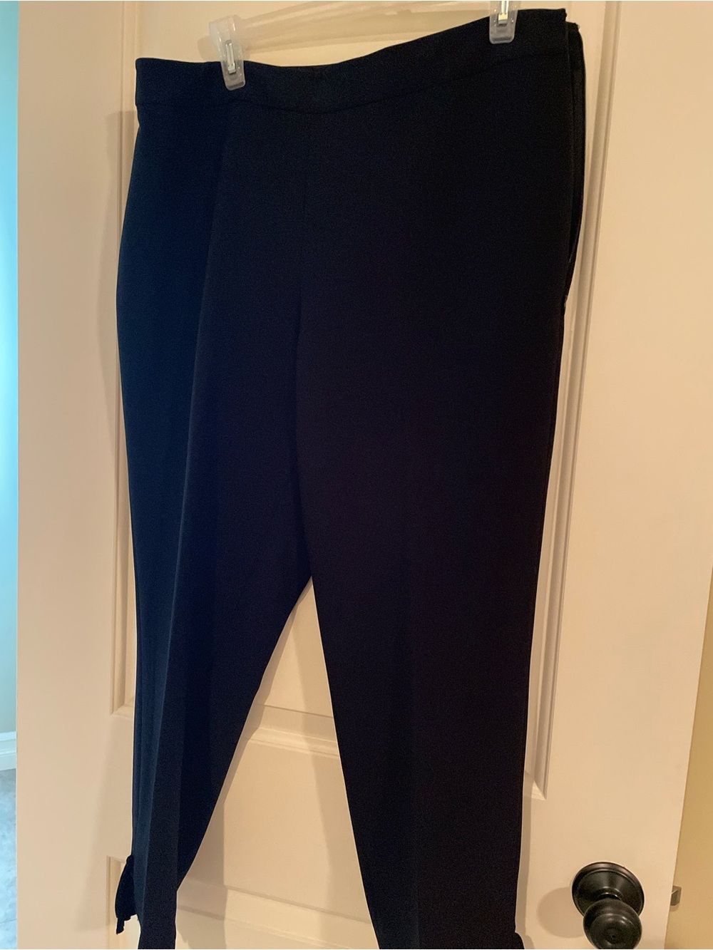 kate spade Black Ankle-Length Ponte Pants